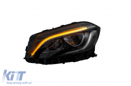 Fanária Emprós Plírhs LED katállhloi gia Mercedes A-Class W176 (2012-2018) móno gia Xenon-image-6127025