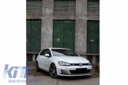 Fanária Emprós sunarmológhshs 3D LED Dunamikí Seiriakí Roí Turn Light DRL me Grília katállhlo gia VW Golf 7 VII (2012-2017) Ashmí R-line Look-image-6043299