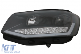 Fanária Emprós TUBE LED mpára katállhlo gia VW Transporter T6 (2015-2020) Mavro-image-6067616
