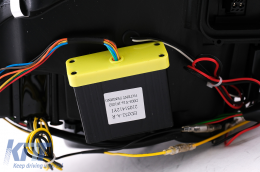 Fanária Emprós Xenón 3D Mátia Aggélou LED Proboleís Hméras (DRL) katállhloi gia BMW Seirá 3 E90 E91 LCI me AFS (2008-2011) Mavro-image-6090806