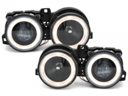 image-18-Headlights suitable for BMW 3 Series E30 (11.1982-06.1994) Angel Eyes Black