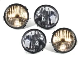 image-62-Headlights suitable for BMW 3 Series E30 (1983-1987) with Glass Cross Chrome