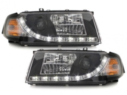 image-19-DAYLIGHT Headlights suitable for Skoda Octavia I (08.2000-2010) LED DRL Optic Black