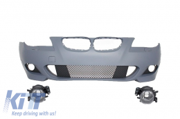 image-2-Front Bumper suitable for BMW 5 Series E60 (03-07) M-Technik Design