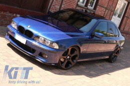 Предна Броня с Фарове за мъгла Чисто Хром подходяща за BMW 5 Series E39 (1995-2003) M5 Look-image-6079248
