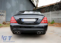 Спойлер за багажник подходящ за Mercedes S-class W221 (2005-2011)-image-41235
