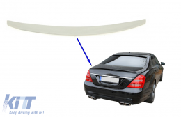 Спойлер за багажник подходящ за Mercedes S-class W221 (2005-2011)-image-6090541