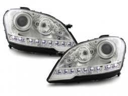 image-27-DAYLINE headlights suitable for MERCEDES Benz W164 M 08+_chrome