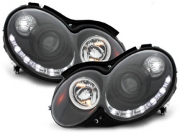 image-29-DAYLINE headlights suitable for MERCEDES Benz CLK W209 03-08
