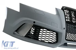 Предна Броня подходяща за Audi A6 C6 4F Sedan Avant (2004-2010) RS6 Look-image-6067842