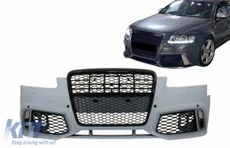 Предна Броня подходяща за Audi A6 C6 4F Sedan Avant (2004-2010) RS6 Look-image-6127556