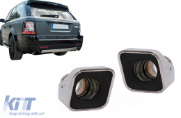 Накрайници за ауспух подходящи за Range Rover Спорт L320 (2005-2013) Автобиографичен дизайн Petrol-image-6101956