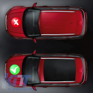 Релси на покрива , подходящи за Land Range Rover Evoque L538 (2011-2018) Гланциран алуминиев панорамен покрив-image-6008394