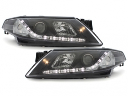image-59-Dayline Headlights suitable for RENAULT Laguna II 2001-02/2005 DRL Optic Black