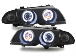 image-63-Headlights suitable for BMW E46 Limo (1998-2001) 2 CCFL Angeleyes Rings