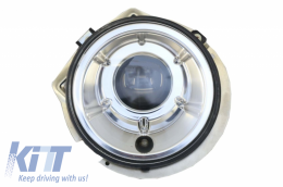 Фарове Хром подходящи за Mercedes G-Class W463 (1989-2012) Bi-Xenon Look-image-56173