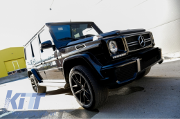 Фарове Хром подходящи за Mercedes G-Class W463 (1989-2012) Bi-Xenon Look-image-6060150