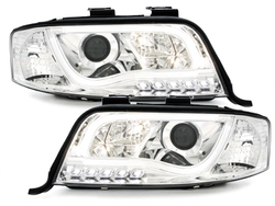 image-44-Headlights suitable for AUDI A6 4B Facelift 01-04 chrome