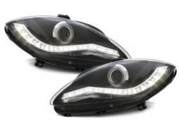 image-77-DAYLINE headlights suitable for SEAT Leon 09+ black