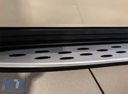 Подножки, подходящи за Mercedes GL-Class X166 (2012-2015) GLS-Class Facelift (2016-2018) Степенки с LED лампа-image-6069442