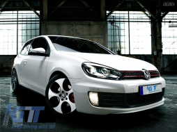 Предна Броня подходяща за VW Golf VI 6 Хечбек Купе (2008-2013) TFSI Look-image-6015255