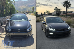 Предна Броня подходяща за VW Golf 6 VI (2008-2013) R20 Look-image-6113031