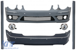 image-23-Боди комплект със Прагове , подходящ за Mercedes E-Class W211 (2002-2009) E63 Дизайн