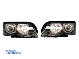 image-9-Angel Eyes Headlights suitable for BMW 3 Series E46 (1998-2001) Black Edition