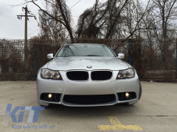 Предна Броня подходяща за BMW 3 Series E90 E91 Touring LCI Facelift (2008-2011) M3 Дизайн-image-55565