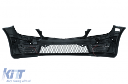 Предна Броня подходяща за Mercedes C-Class W204 S204 C204 (2007-2015) Facelift C63 Дизайн-image-6108054