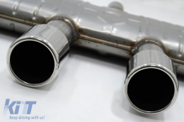 Изпускателна система подходяща за VW Golf 5 R32 (2003-2007) Golf 6 R20 (2008-2013) Catback заглушител R20 R32-image-41915