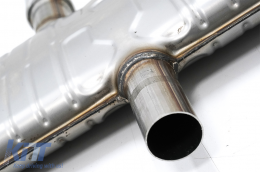 Изпускателна система подходяща за VW Golf 5 R32 (2003-2007) Golf 6 R20 (2008-2013) Catback заглушител R20 R32-image-6079834