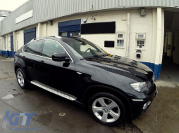 Релси на покрива подходящи за BMW X6 E71 E72 (2008-2015) Сребърен-image-6078987