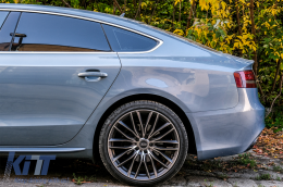 Задна Броня подходяща за AUDI A5 S5 8T (2007-2013) 8T Facelift (2013-up) Sportback RS5 Дизайн-image-6074146