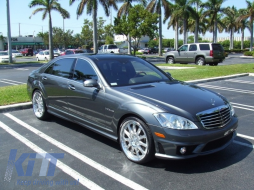 Прожектори за фарове за мъгла , подходящи за Mercedes W221 S63 S65 E-Class W204 C-Class W164 W209 CLK Нестандартни брони-image-6011397