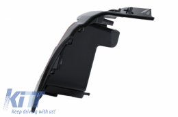 Централна решетка и Странични вентилационни отвори отвори, подходящи за Land Range Rover Спорт L320 Facelift (2010-2013) автобиография Look Черен Red Edition-image-6042530