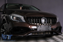 Пълен комплект за каросерия, подходящ за Mercedes A-Class W176 (2012-2018) Facelift A45 Дизайн-image-6084612