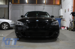 Предна Броня подходяща за BMW 5 Series E60 E61 (2003-2007) M-Technik Дизайн PDC 24mm-image-5988344
