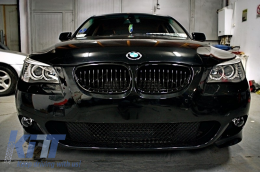 Предна Броня подходяща за BMW 5 Series E60 LCI (2007-2010) M-Technik Дизайн PDC 18mm-image-5988346