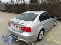 Задна Броня , подходяща за BMW E90 3 Series (2004-2011) Средна ауспух M3 Дизайн без PDC-image-5990184
