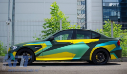 Задна Броня , подходяща за BMW E90 3 Series (2004-2011) Средна ауспух M3 Дизайн без PDC-image-6019635