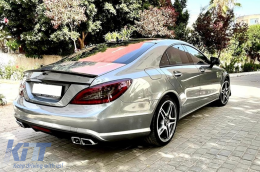Пълен комплект за тяло с Накрайници за ауспух, подходящ за Mercedes CLS W218 C218 Sedan (2011-2017) CLS63 Дизайн-image-6102202