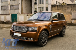 Цялостно преобразуване Автобиографичен дизайн Body Kit, подходящо за Land Range Rover Vogue L322 (2002-2009) Ретрофит до Facelift 2010+-image-6003671