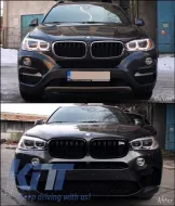 Пълен комплект за каросерия, подходящ за BMW X6 F16 (2015-2020) X6M Дизайн M-Package-image-6009334