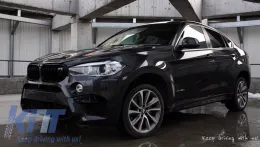 Пълен комплект за каросерия, подходящ за BMW X6 F16 (2015-2020) X6M Дизайн M-Package-image-6009393