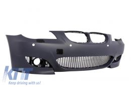 Предна Броня подходяща за BMW 5 Series E60 E61 (2003-2007) M5 Дизайн PDC 24mm-image-5992285