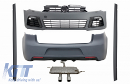 image-43-Пълен комплект за каросерия, подходящ за VW Golf VI 6 R20 Look (2008-2013) с Пълна изпускателна система R20