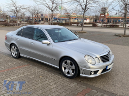 Предна Броня подходяща за Mercedes W211 E-Class (2002-2009) Сглобяване с Facelift Предна Решетка-image-6089929