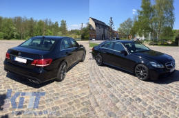 Пълен Екстериор комплект за каросерия, подходящ за Mercedes E-Class W212 Facelift (2013-2016) E63 Дизайн-image-6061317