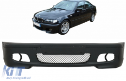 Предна Броня подходяща за BMW 3 Series E46 Sedan Touring (1998-2004) M-Technik M-Tech M-Sport Модел Без фарове за мъгла-image-6049526